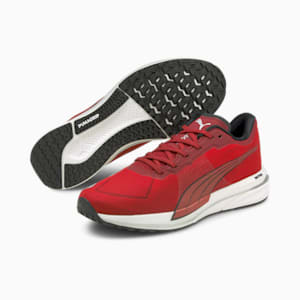 Velocity Nitro Men's Running Shoes, Intense Red-High Risk Red