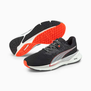 Eternity NITRO Women's Running Shoes, Puma Black-Puma White-Lava Blast, extralarge