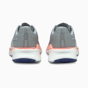 Zapatos para correr Eternity ​​​​​​​NITRO para mujer, Quarry-Elektro Blue-Elektro Peach