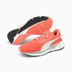 Eternity NITRO Women's Running Shoes, Georgia Peach-Puma Silver