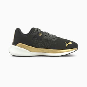 Eternity Nitro Women's Running Shoes, Puma Black-Puma Team Gold, extralarge-IND