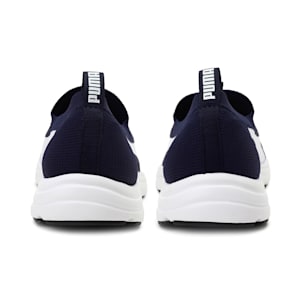Lucifer Knit Men's Slip-On Shoes, Peacoat-Puma White