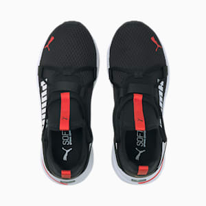 SoftRide Rift Pop Sneakers Big Kids, Puma Black-High Risk Red