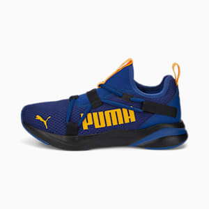 Softride Rift Pop Kid's Walking Shoes, Blazing Blue-Tangerine
