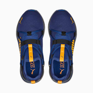 Softride Rift Pop Kid's Walking Shoes, Blazing Blue-Tangerine