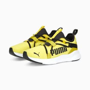 Softride Rift Pop Kid's Walking Shoes, Lucent Yellow-PUMA Black, extralarge-IND