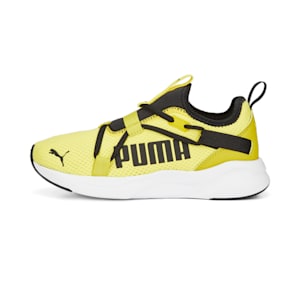 Softride Rift Pop Kid's Walking Shoes, Lucent Yellow-PUMA Black, extralarge-IND