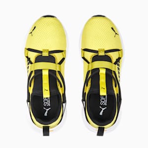 Softride Rift Pop Kid's Walking Shoes, Lucent Yellow-PUMA Black, extralarge-IND