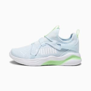 Rift Pop Little Kids' Slip-On Shoes, Icy Blue-PUMA White, extralarge