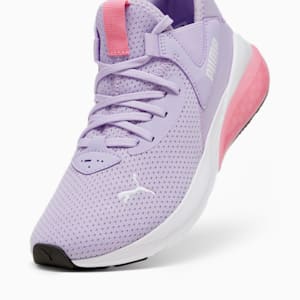 CELL Vive Training Shoes Big Kids, Vivid Violet-PUMA White-Strawberry Burst, extralarge