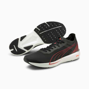 Liberate NITRO Men's Running Shoes, Puma Black-Lava Blast