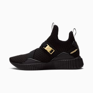 Puma λογότυπο στο πόδι, Puma Black-Gold, extralarge