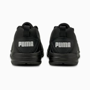Puma black canvas shoes cheap