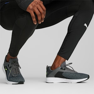 Comet 2 Alt Beta Unisex Running Shoes, Cool Dark Gray-PUMA Black-Fast Yellow