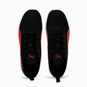 Blaze Unisex Running Shoes, Puma Black-High Risk Red-Puma White, extralarge-IND