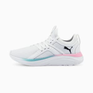 SoftRide Sophia Sneakers Big Kids, Puma White-Puma Black, extralarge