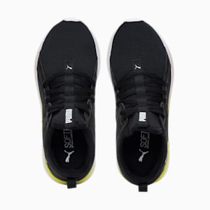 SOFTRIDE Sophia Girl's Running Shoes, Puma Black-Puma White, extralarge-IND