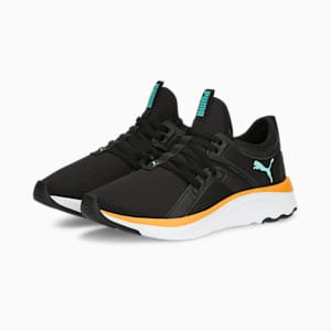 Tenis juveniles SOFTRIDE Sophia, PUMA Black-Mint-PUMA White