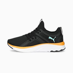 Tenis juveniles SOFTRIDE Sophia, PUMA Black-Mint-PUMA White
