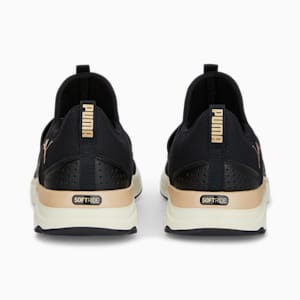 Softride Sophia Women's Slip-On Walking Shoes, PUMA Black-PUMA Gold-Warm White