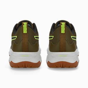 Better Foam Xterra Running Shoes, Deep Olive-Lime Squeeze