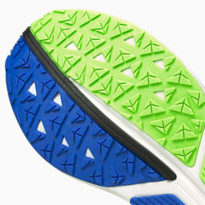 Chaussures de sport Electrify Nitro, homme, Noir Puma-bleu ultra-lueur verte