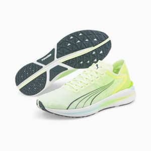 Zapatos para correr Electrify Nitro para hombre, Fizzy Light-Yellow Alert-Puma White