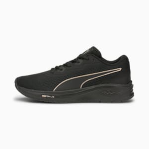 Aviator Unisex Running Shoes, Puma Black-Rose Gold, extralarge-IND