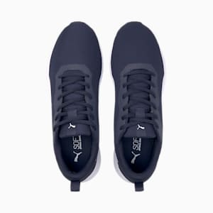 Flyer Flex Unisex Running Shoes, Peacoat-Puma White, extralarge-IND