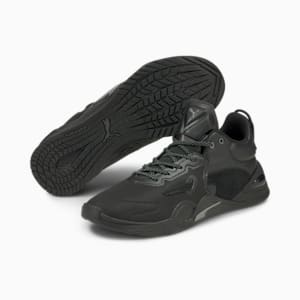 Fuse Performance Leather Men's Training Shoes, Puma Black