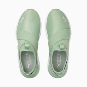 Prowl Slip-On Pastel Women's Training Shoes, Frosty Green-Metallic Silver