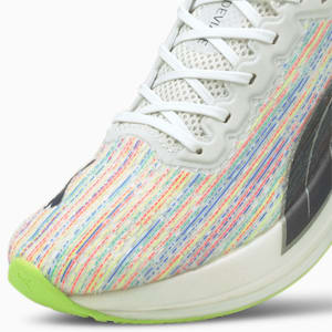 Deviate Nitro SP Women's Running Sneakers, Puma White-Green Glare