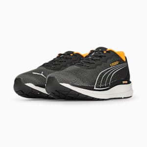 Magnify Nitro WTR Men's Running Shoes, Puma Black-Orange Glow