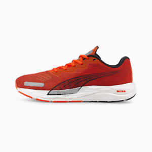 メンズ ベロシティ ニトロ 2 ランニングシューズ, Cherry Tomato-Puma Black