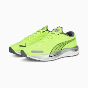 Velocity Nitro 2 Men's Running Shoes, Lime Squeeze-CASTLEROCK