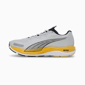 Velocity NITRO™ 2 Men's Running Shoes, Platinum Gray-Fresh Pear, extralarge-IND