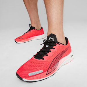 Velocity NITRO™ 2 Men's Running Shoes, Fire Orchid-Puma Black, extralarge-IND