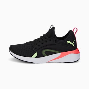 Better Foam Adore Women's Running Shoes, Puma Black-Fizzy Apple