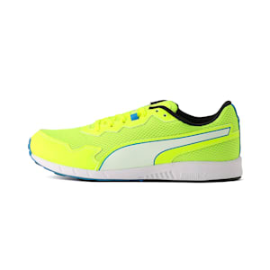 キッズ プーマ スピードモンスター PL スニーカー 17-24cm, Lime Squeeze-Puma White