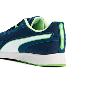 キッズ プーマ スピードモンスター PL スニーカー 17-24cm, Persian Blue-PUMA White-Parakeet Green, extralarge-JPN