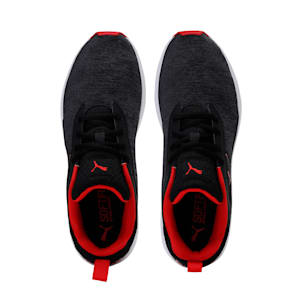 Comet Evo Running Shoes, Puma Black-CASTLEROCK-High Risk Red