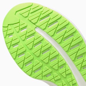 マグニファイ ニトロ スペクトラ ウィメンズ ランニング シューズ, Puma White-Sunblaze-Green Glare