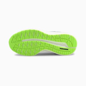 Magnify Nitro Women's Spectra Running Shoes, Puma White-Sunblaze-Green Glare