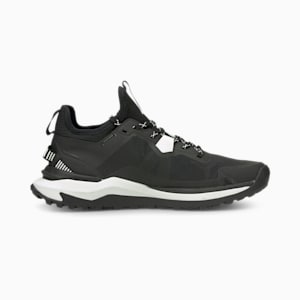 Voyage Nitro Men's Running Shoes, Puma Black-Nimbus Cloud-Metallic Silver