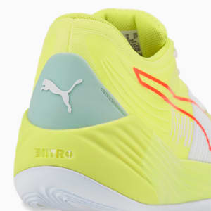 Fusion Nitro Basketball Shoes, Yellow Glow-Sunblaze