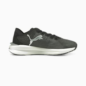 Chaussures Electrify Nitro Jeune, Puma White-Metallic Silver-Puma Black