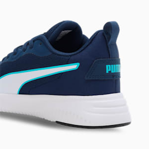 Flyer Flex Kid's Running Shoes, Persian Blue-PUMA White, extralarge-IND