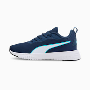 Flyer Flex Kid's Running Shoes, Persian Blue-PUMA White, extralarge-IND