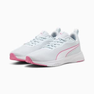 Flyer Flex Kid's Running Shoes, Dewdrop-PUMA White-Fast Pink, extralarge-IND