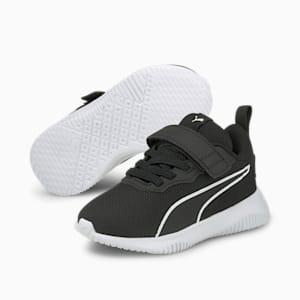 Flyer Flex AC Babies' Shoes, Puma White-Puma Black, extralarge-IND